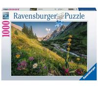 Ravensburger Puzzle, Puzzle 1000 Pezzi, Prato in Montagna, Puzzle per Adulti, Puzzle Paesaggi, Puzzle Ravensburger - Stampa di Alta Qualità