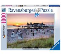 Ravensburger Puzzle, Puzzle 1000 Pezzi, Spiaggia sul Mar Baltico, Puzzle per Adu