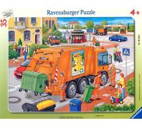 Ravensburger - Puzzle Raccoglitori di rifiuti - 1-39 Pezzi