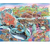Ravensburger Thalassic Tale Puzzle da 2000 pezzi | Promuove il pensiero logico e il rilassamento | Design unico e intricato