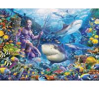 Ravensburger - Puzzle Re del mare - 500 Pezzi