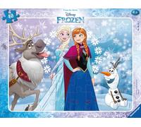 Ravensburger Puzzle Regno di Ghiaccio Anna e Elsa 40 pezzi