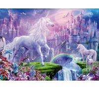 Ravensburger Puzzle - Regno Unicorno Puzzle 100 XXL, 12907 2