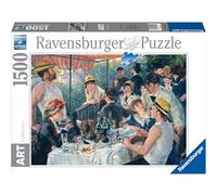 Ravensburger - Puzzle Renoir La Colazione dei Canottieri, 1500 Pezzi, Puzzle Arte per Adulti e Ragazzi, Idea Regalo per Lei o Lui, 80x60 cm