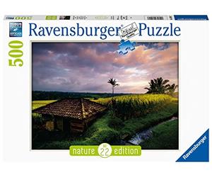 Ravensburger - Puzzle Risaie a Bali, 500 Pezzi, Idea regalo, per Lei o Lui, Puzzle Adulti