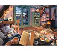 Ravensburger - Puzzle Ritiro accogliente XXL - 500 Pezzi