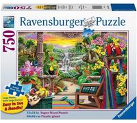 Ravensburger - Puzzle - RITIRO TROPICALE - 750 Pezzi Grandi - 12+