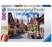 Ravensburger - Puzzle Rothenburg, Gold Edition, Idea regalo, per Lei o Lui, 500 Pezzi, Puzzle Adulti