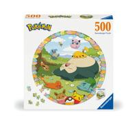 Puzzle rotondo Pokémon adorabili 500 pezzi