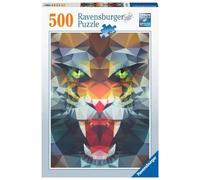 Puzzle Leone Poligonale 500 Pezzi Ravensburger