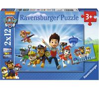 Ravensburger Puzzle - Ryder e Paw Patrol, 2 x 12 Pezzi - 1 pz.
