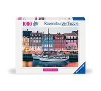 Ravensburger Puzzle Scandinavo Di Copenaghen Danimarca (12000111) 1000 Pezzi
