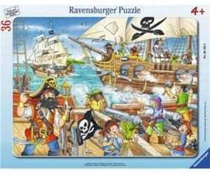 Ravensburger Puzzle - Scena di Pirati, 36 Pezzi - 1 pz.