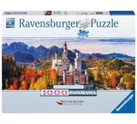 Ravensburger - Puzzle Schools Neuschwastein, Collezione Panorama, 1000 Pezzi, Puzzle per Adulti e Ragazzi, Idea Regalo per Lei o Lui, 98x38 cm