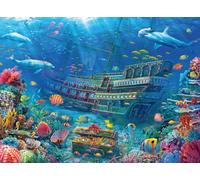 Ravensburger - Puzzle Scoperta subacquea, 200 Pezzi XXL, Età Raccomandata 8+ Ann