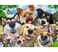 Ravensburger Puzzle Selfies 500 Pezzi Plaisir des chiens 16425 Dogs' Delight