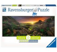 PUZZLE RAVENSBURGER PANORAMA 1000 PEZZI SOLE SOPRA L'ISLANDA ART 15094