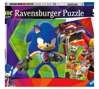 Ravensburger - Puzzle 3×49 Sonic Prime - 40-99 Pezzi