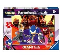 Ravensburger - Puzzle Sonic Prime, Collezione Giant Pavimento, Idea Regalo per Bambini 6+ Anni, Gioco Educativo e Stimolante, 125 Pezzi Giganti, 70x50 cm