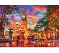 Ravensburger - Puzzle Sunset At Parliament Square 1000P (12000184) Toy NUOVO
