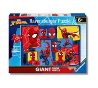 Ravensburger - Puzzle Spiderman | Puzzle 6 Anni | Puzzle 125 Pezzi Bambini Da Pavimento 70x50 Cm | Regalo Bambino 6 Anni | Giochi Bambino 6 Anni | Spiderman Giocattolo