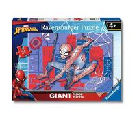 Ravensburger - Puzzle Spiderman | Puzzle Bambini 3 Anni | Puzzle 24 Pezzi Bambini Da Pavimento 70x50 Cm | Giochi Bambini 3 Anni | Regalo Bambino 3 Anni | Spiderman Giocattolo