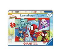 Ravensburger - Puzzle Spidey, Puzzle 60 Pezzi Giant, Puzzle Bambini 4 Anni, 70x50cm