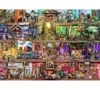 Ravensburger - Puzzle Stewart: Biblioteca dei cani - 1000 Pezzi
