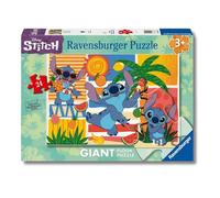 Ravensburger - Puzzle Disney Stitch Pezzi Giant | Puzzle Bambini 3 Anni E Più | Regalo Bimbo 3 Anni Maschio E Femmina 70x50 Cm | Giochi Educativi A Tema Disney