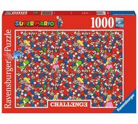 Ravensburger - Puzzle Super Mario Challenge, 1000 Pezzi, Puzzle per Adulti e Ragazzi, Idea Regalo per Lei o Lui, 70x50 cm