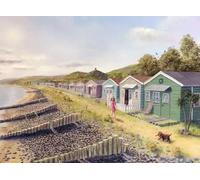 Ravensburger - Puzzle Tempo di spiaggia - 500 Pezzi