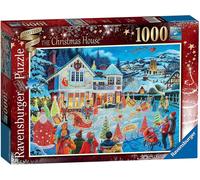 Ravensburger - Puzzle - The Christmas Casa - 1000 Pezzi - 12+