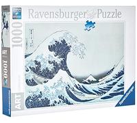 Ravensburger - Puzzle The Great Wave Off Kanagawa, 1000 Pezzi, Puzzle Arte per Adulti e Ragazzi, Quadri Famosi da Esporre, Idea Regalo per Lei o Lui, 70x50 cm
