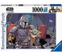 Ravensburger - Puzzle Star Wars: Mandalorian - 1000 Pezzi