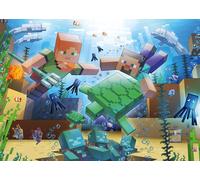 Ravensburger 12000421 - Minecraft Mosaic - 1000 pieces jigsaw puzzle - Puzzle fo