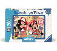 Ravensburger 12004136 - Puzzle in viaggio con Topolino e Minnie, per bambini a partire dagli 8 anni, con 200 pezzi in formato XXL