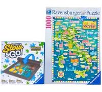 Ravensburger RVB12001238 Puzzle da 1000 Pezzi - Tour dei Vini d'Italia