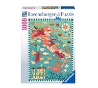 Ravensburger - Puzzle Tour del Dolce in Italia, 1000 Pezzi, Puzzle Adulti e Ragazzi, Idea Regalo per Lei o Lui, 70x50 cm