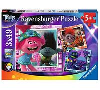 Ravensburger Puzzle - Trolls 2 Giro del Mondo Puzzle 3x49 cm, 05081 9