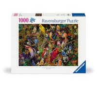 Ravensburger - Puzzle Uccelli d'arte, 1000 Pezzi, Idea regalo, per Lei o Lui, Puzzle Adulti