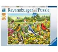 Ravensburger - Puzzle Uccelli nel Campo, 500 Pezzi, Idea regalo, per Lei o Lui, Puzzle Adulti