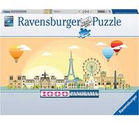 Ravensburger - Puzzle Una sera ad Amsterdam, Collezione Panorama, 1000 Pezzi, Puzzle Adulti