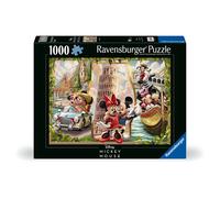 Ravensburger Puzzle 2D 1000 elementów: Wakacje Miki i Mini, Nowy design