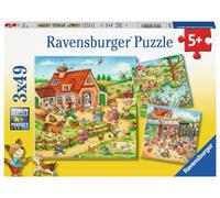 Puzzle Vacanze in Campagna 3x49 Pezzi