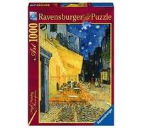 Ravensburger - Puzzle Van Gogh Caffè di Notte, 1000 Pezzi, Puzzle Arte per Adulti e Ragazzi, Quadri Famosi da Esporre, Idea Regalo per Lei o Lui, 70x50 cm