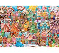Ravensburger - Puzzle Villaggio dei Biscotti di Natale, 1000 Pezzi, Puzzle Adult