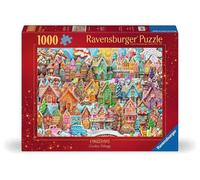 Ravensburger - Puzzle Villaggio dei Biscotti di Natale, 1000 Pezzi, Puzzle Adult