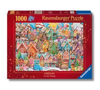 Ravensburger - Puzzle Villaggio dei Biscotti di Natale, 1000 Pezzi, Puzzle Adult