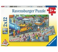 Puzzle Lavori edili 2x12 pezzi
