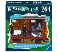 Ravensburger Puzzle X Crime - Il Fuoco Perso - 264 Pezzi Puzzle crimine per 1-4 Giovani Detective dai 9 Anni in su